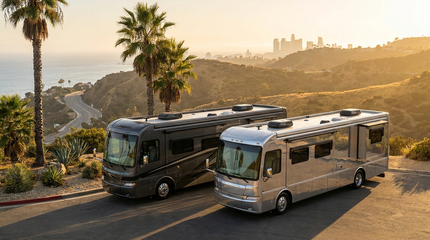 Luxury RV Rental Comparison in Los Angeles - Premium Suppliers 2026